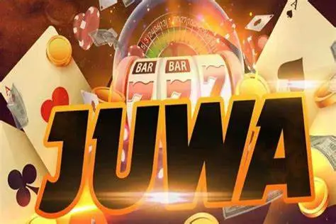 Juwa slot logo with slot reels and gold coin effects